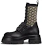 Buy (Women) Versace Leonidas Leather 'Black Motorcycle Boot' 1001812-1A01594_5B150