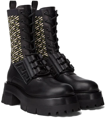 (Women) Versace Leonidas Leather 'Black Motorcycle Boot' 1001812-1A01594_5B150 Lookbook (Women) Versace Leonidas Leather 'Black Motorcycle Boot' 1001812-1A01594_5B150