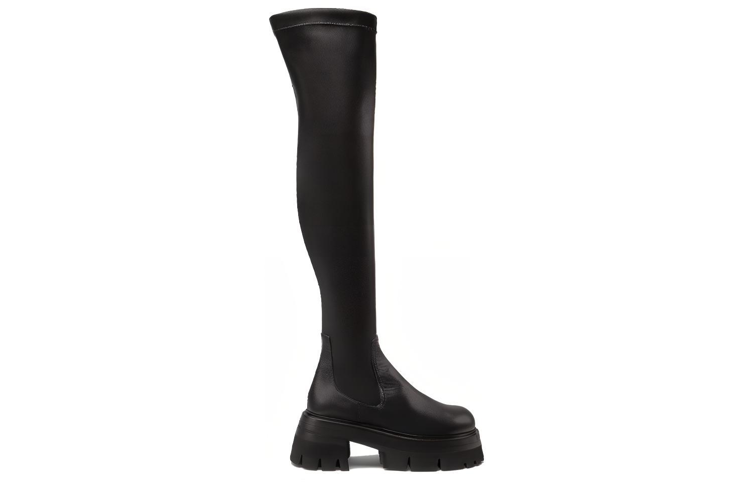 (W) Versace Leonidas Over-The-Knee Boots 'Black' 圖 2