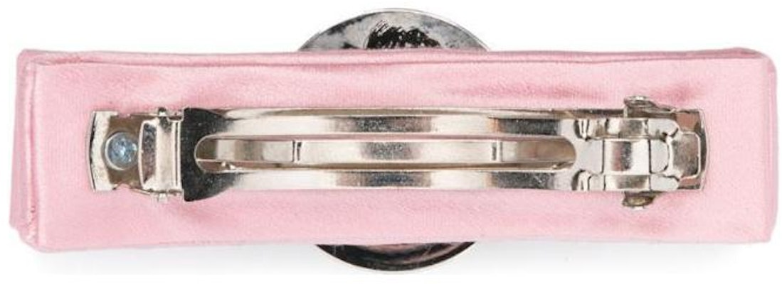 (W) ヴェルサーチ ロゴデザイン ピンク ビスコース ヘアクリップ 10122561A10854 Lookbook (W) ヴェルサーチ ロゴデザイン ピンク ビスコース ヘアクリップ 10122561A10854