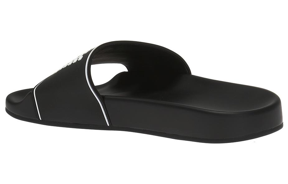 (W) Versace Logo Pool Slide 'Black Checkerboard' 圖 4