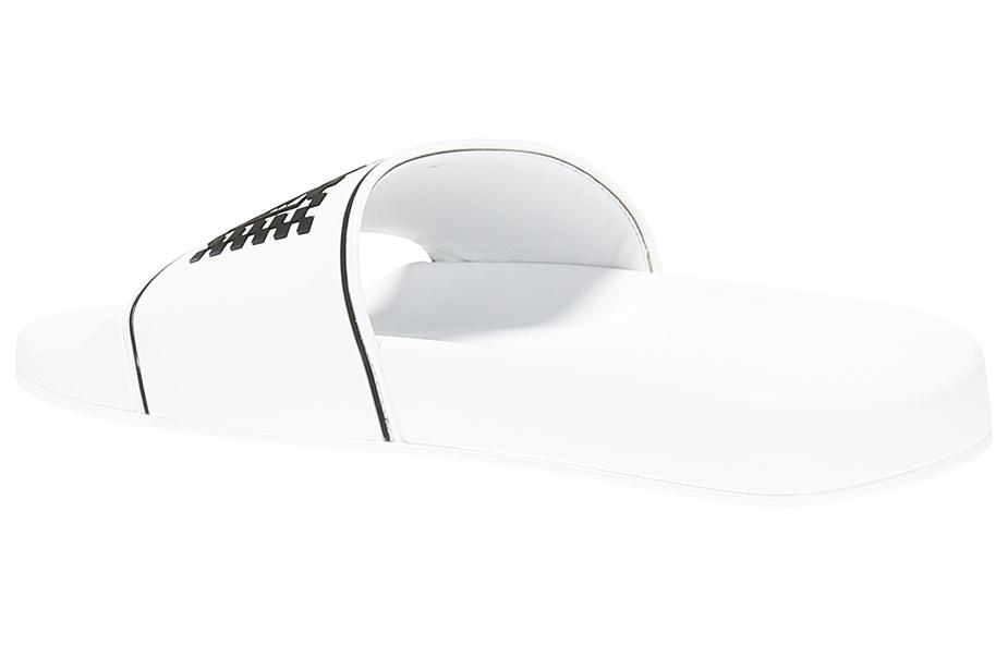 (W) Versace Logo Pool Slide 'White Checkerboard' 圖 4