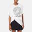 Shop (W) ヴェルサーチ ロゴプリント クルーネック ショートスリーブ Tシャツ SS22 ホワイト 1004163-1A00769-2W020