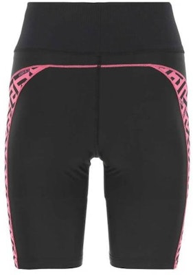 (W) ヴェルサーチ ロゴプリント ハイウエスト スリムフィット カジュアルショーツ レディース 1002082-1A01621-5P540 Lookbook (W) ヴェルサーチ ロゴプリント ハイウエスト スリムフィット カジュアルショーツ レディース 1002082-1A01621-5P540