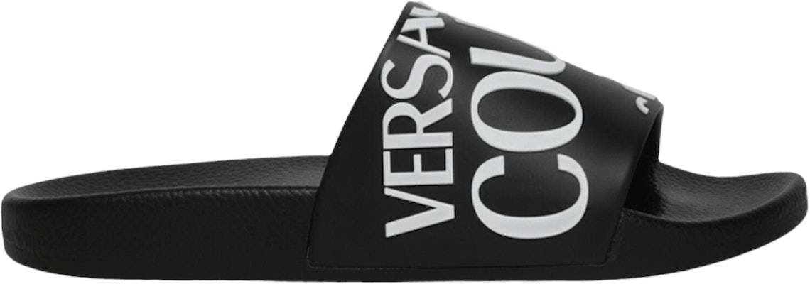 (W) Versace Logo Slide ''Hitam Putih'' 72VA3SQ1-71352-899 Buy (W) Versace Logo Slide ''Hitam Putih'' 72VA3SQ1-71352-899