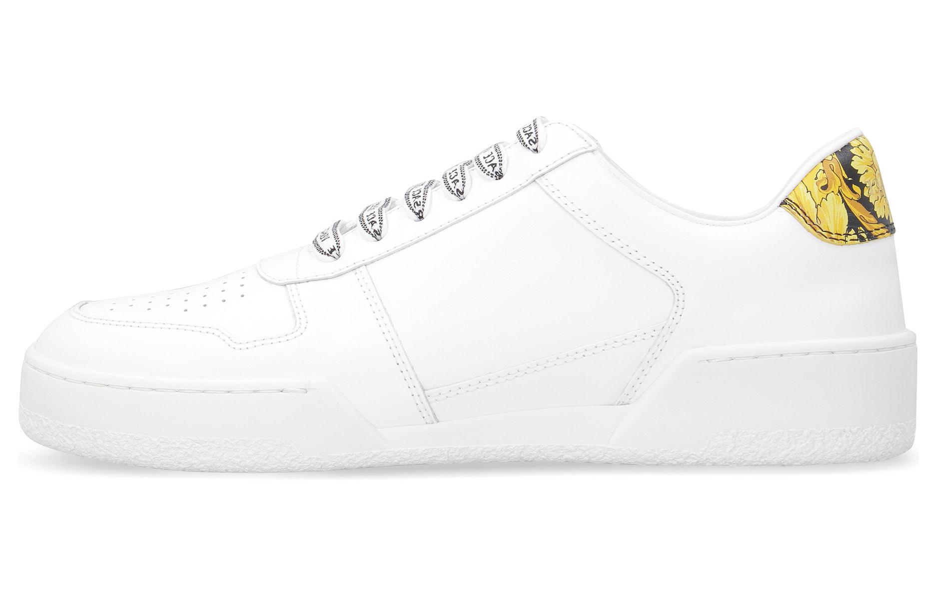 Buy VERSACE范思哲 低幫繫帶 時尚板鞋 女款 白色