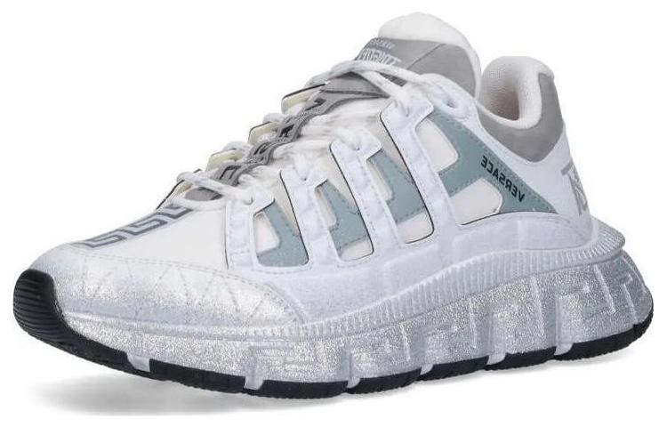 Lookbook (W) ヴェルサーチ 白銀 ローカット レースアップ 1004182-1A08159_2W270