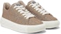 (W) Versace Kasut Low Top Berlapik Tali 'Putih Coklat' 1004184-1A07977_2N24V