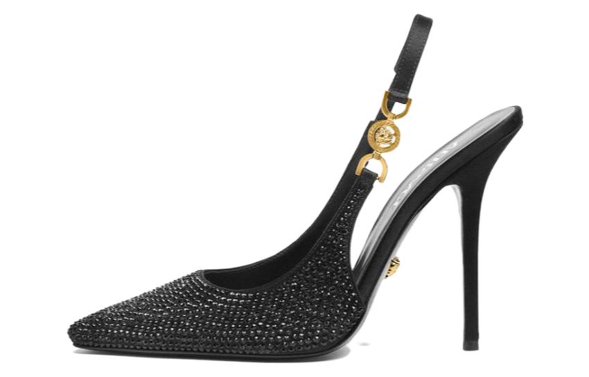 (W) Versace Medusa '95 High Heel 'Black Gold'