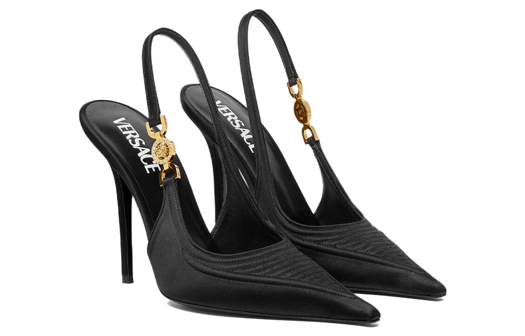 (W) Versace Medusa '95 High Heel 'Black Gold' 圖 3