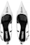 Shop (W) Escarpins Pointu Versace Medusa ''Blanc à Lacets et Clous'' 1007727-1A06446_1W00P