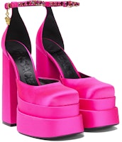 (W) 베르사체 메두사 아에비타스 155mm 푸시아 플랫폼 펌프 1002005-DRA67_1PA4V Lookbook (W) 베르사체 메두사 아에비타스 155mm 푸시아 플랫폼 펌프 1002005-DRA67_1PA4V