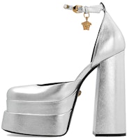 (Women) Versace Medusa Aevitas Platform 'Silver' 1002005-1A04280_1E01V (Women) Versace Medusa Aevitas Platform 'Silver' 1002005-1A04280_1E01V