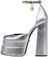 (Women) Versace Medusa Aevitas Platform 'Silver' 1002005-1A04280_1E01V (Women) Versace Medusa Aevitas Platform 'Silver' 1002005-1A04280_1E01V