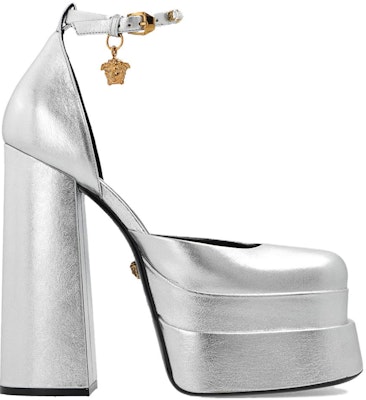 (Women) Versace Medusa Aevitas Platform 'Silver' 1002005-1A04280_1E01V Order (Women) Versace Medusa Aevitas Platform 'Silver' 1002005-1A04280_1E01V