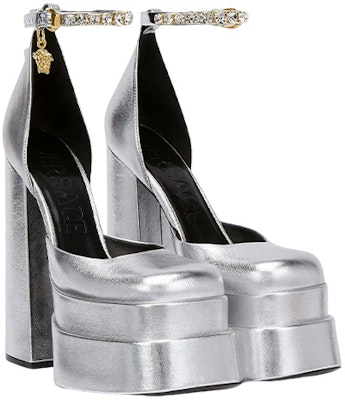 (W) Versace Medusa Aevitas Plataforma 'Plata' 1002005-1A04280_1E01V Order (W) Versace Medusa Aevitas Plataforma 'Plata' 1002005-1A04280_1E01V