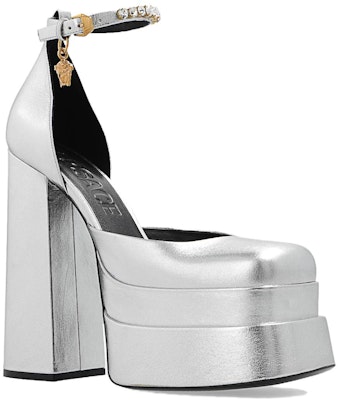 (Women) Versace Medusa Aevitas Platform 'Silver' 1002005-1A04280_1E01V Lookbook (Women) Versace Medusa Aevitas Platform 'Silver' 1002005-1A04280_1E01V