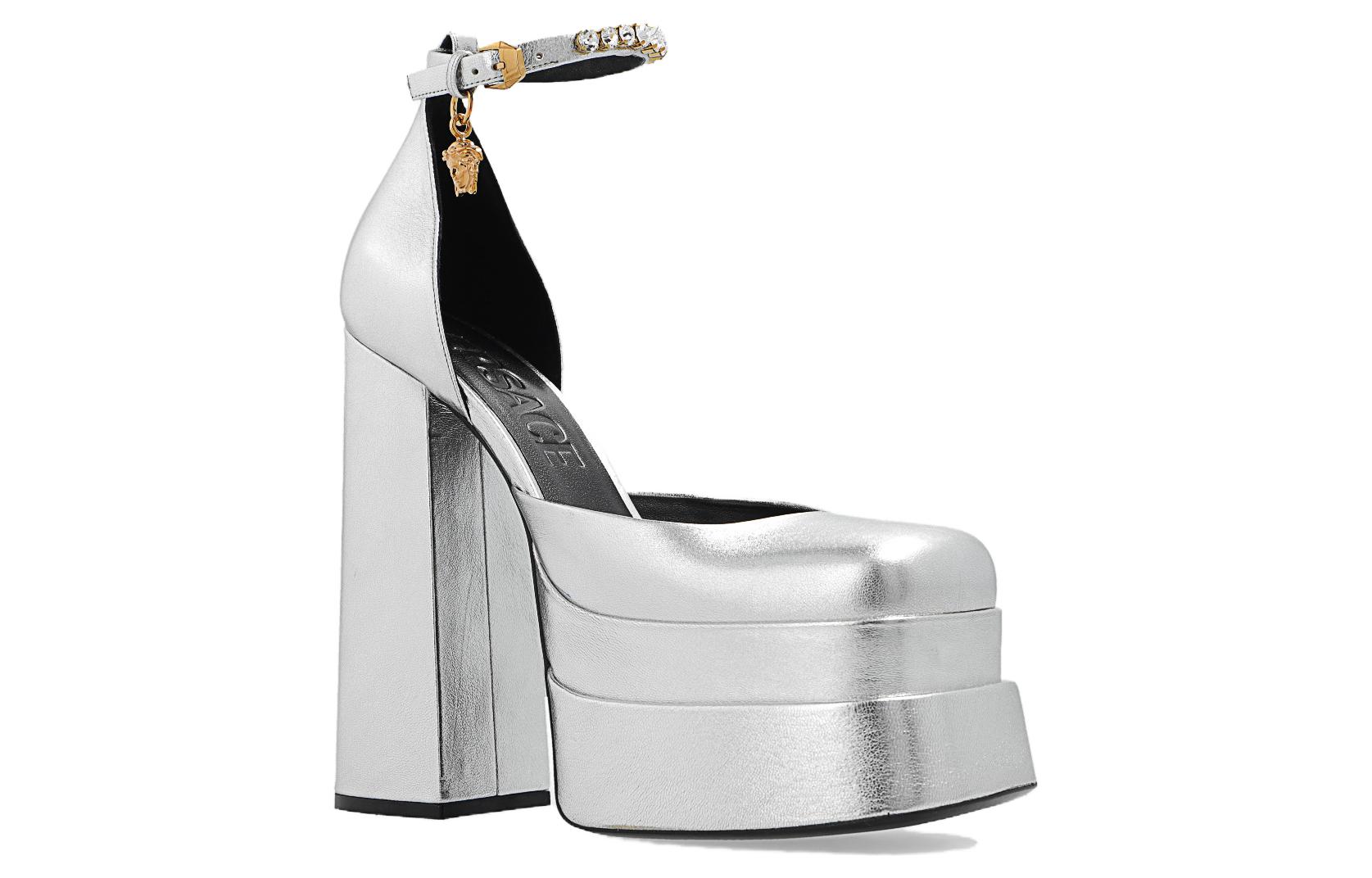 Lookbook (Women) Versace Medusa Aevitas Platform 'Silver' 1002005-1A04280_1E01V