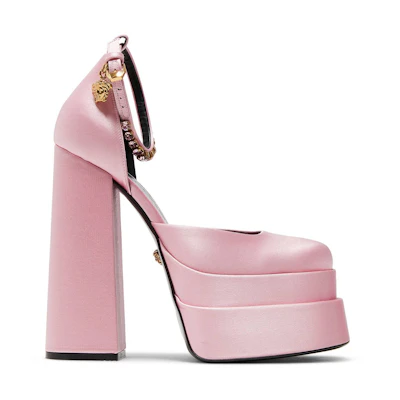 (W) Versace Medusa Aevitas Platform Pumps 'Pink'
