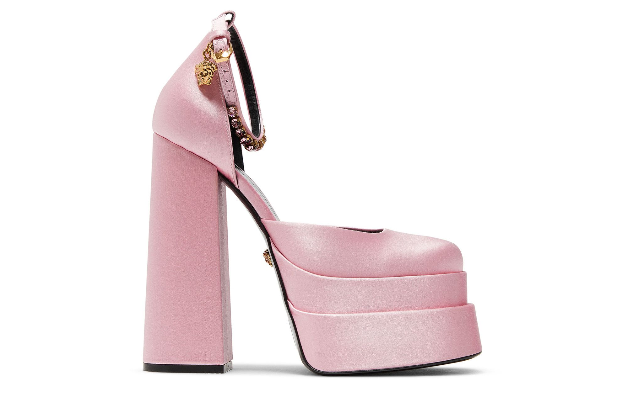 (Women) Versace Medusa Aevitas Platform Pumps 'Pink' 1002005-DRA67-1PB9V