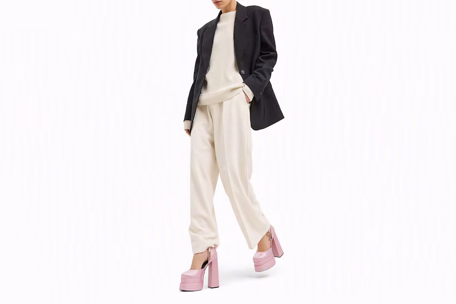 (Women) Versace Medusa Aevitas Platform Pumps 'Pink' 1002005-DRA67-1PB9V Order (Women) Versace Medusa Aevitas Platform Pumps 'Pink' 1002005-DRA67-1PB9V