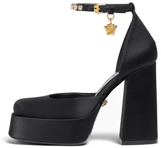 (W) 베르사체 메두사 아에비타스 플랫폼 펌프스 (블랙/골드) 1007718-DRA67_1B00V Buy (W) 베르사체 메두사 아에비타스 플랫폼 펌프스 (블랙/골드) 1007718-DRA67_1B00V
