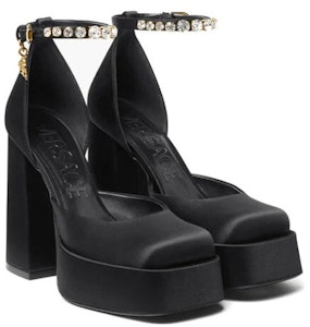 (W) 베르사체 메두사 아에비타스 플랫폼 펌프스 (블랙/골드) 1007718-DRA67_1B00V Shop (W) 베르사체 메두사 아에비타스 플랫폼 펌프스 (블랙/골드) 1007718-DRA67_1B00V