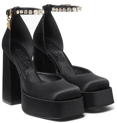 (W) Versace Medusa Aevitas Kasut Tumit Tinggi Platform Hitam Emas 1007718-DRA67_1B00V Shop (W) Versace Medusa Aevitas Kasut Tumit Tinggi Platform Hitam Emas 1007718-DRA67_1B00V