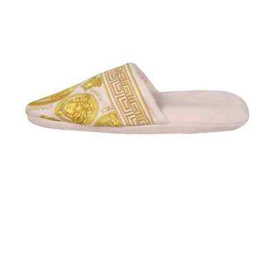 (W) Versace Medusa Amplified Slipper 'Pink Gold'