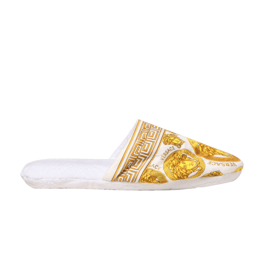 Buy (W) 베르사체 메두사 슬리퍼 (화이트 골드) ZSLB00002-ZCOSP132-Z7010