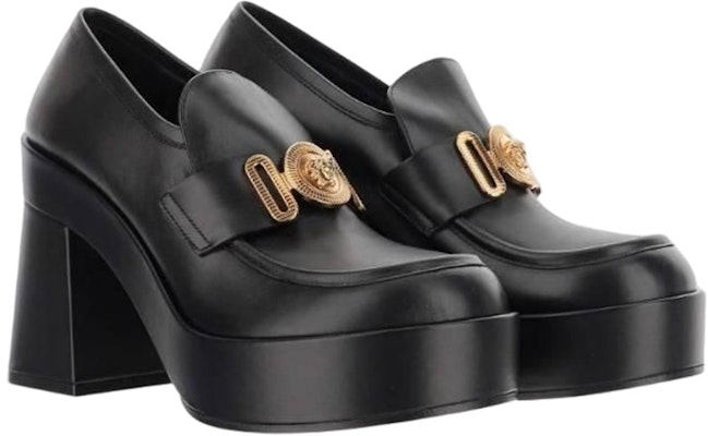 (W) "Zapatos Plataforma Medusa Biggie 75mm de Versace en Cuero Negro" 1005850-DVT2P1_B00V Order (W) "Zapatos Plataforma Medusa Biggie 75mm de Versace en Cuero Negro" 1005850-DVT2P1_B00V