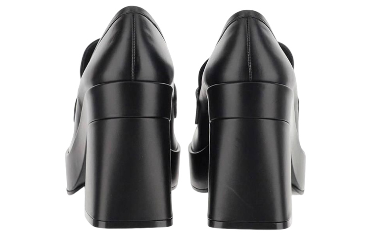 Shop (W) "Zapatos Plataforma Medusa Biggie 75mm de Versace en Cuero Negro" 1005850-DVT2P1_B00V