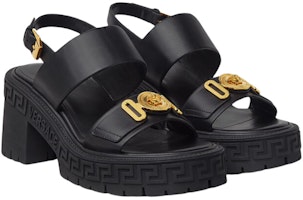 (W) 베르사체 메두사 청키 힐 샌들 블랙 1004754-DVT2P_1B00V Order (W) 베르사체 메두사 청키 힐 샌들 블랙 1004754-DVT2P_1B00V