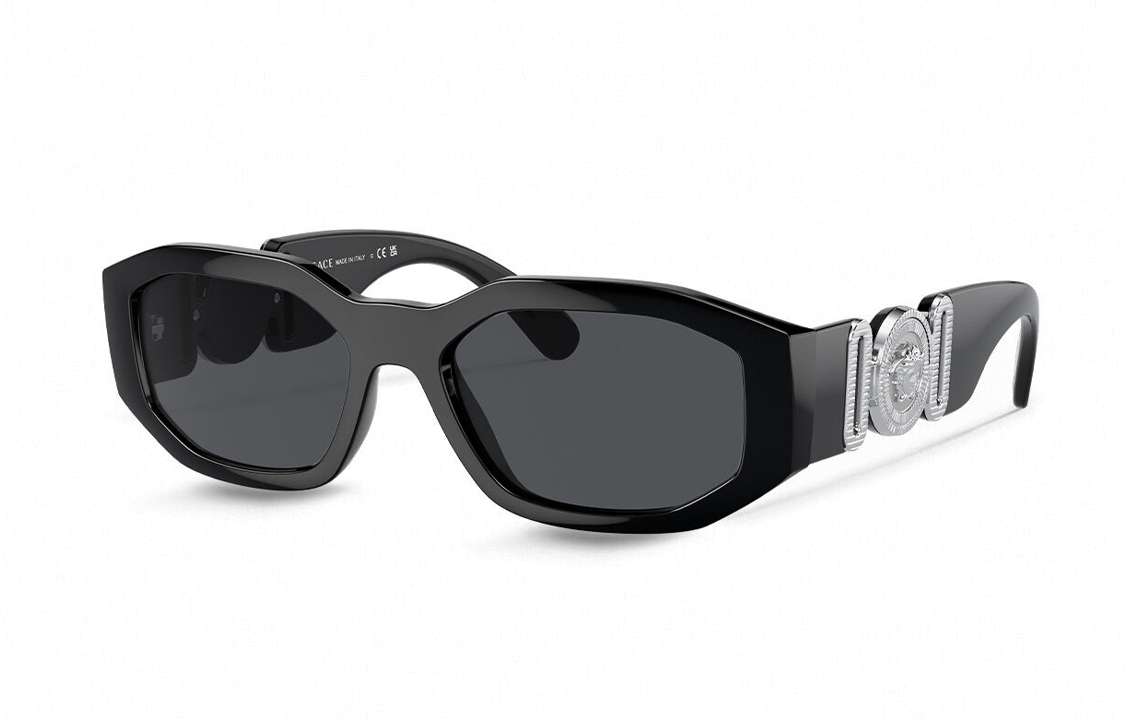 (Women) VERSACE Medusa Biggie Irregular Nylon Sunglasses  Black. O4361-O54228753_ONUL