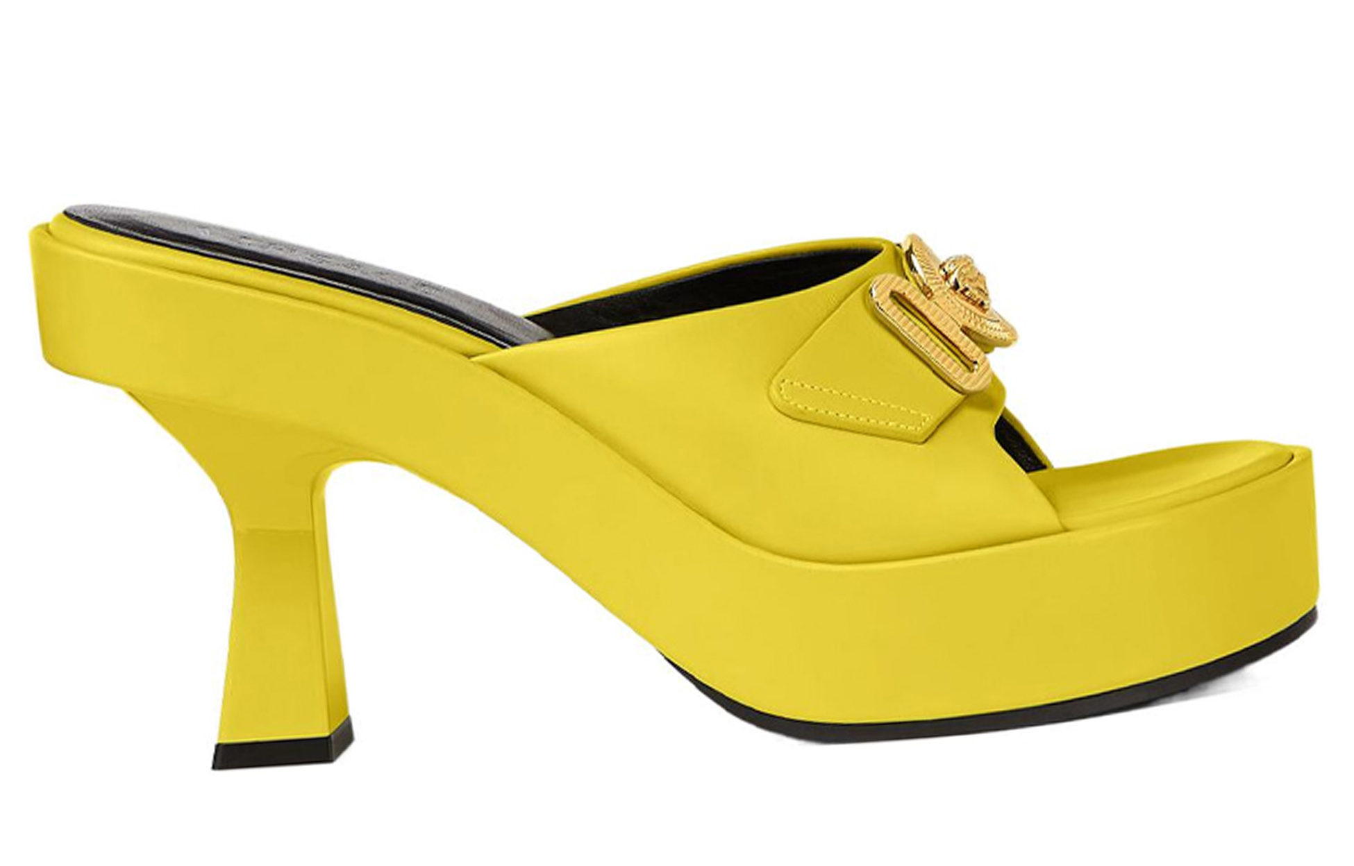 (W) Versace Medusa Biggie Mules 'Yellow' 圖 2
