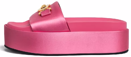 (Women) Versace Medusa Biggie Satin Platform 'Pink' 1007854-1A00619_1PK4V (Women) Versace Medusa Biggie Satin Platform 'Pink' 1007854-1A00619_1PK4V