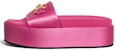 (W) Versace Medusa Biggie Satin Platform 'Merah Jambu' 1007854-1A00619_1PK4V