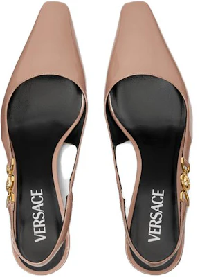 (Women) Versace Medusa Brown '95 Buckle Square Toe Block Heel' 1013740-D2VE_1PS0V Shop (Women) Versace Medusa Brown '95 Buckle Square Toe Block Heel' 1013740-D2VE_1PS0V
