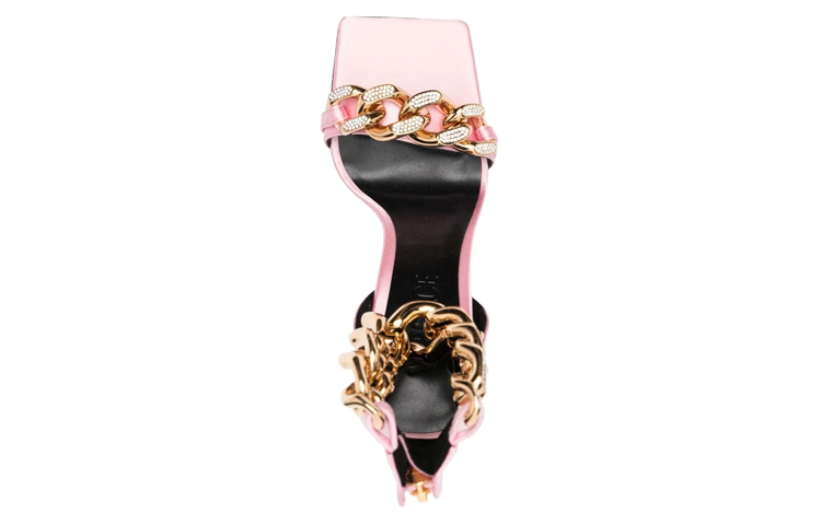 Lookbook (W) Versace Medusa Chain 'Sandal Hak Tinggi Pink' 1004186-1A04185_1PG4V