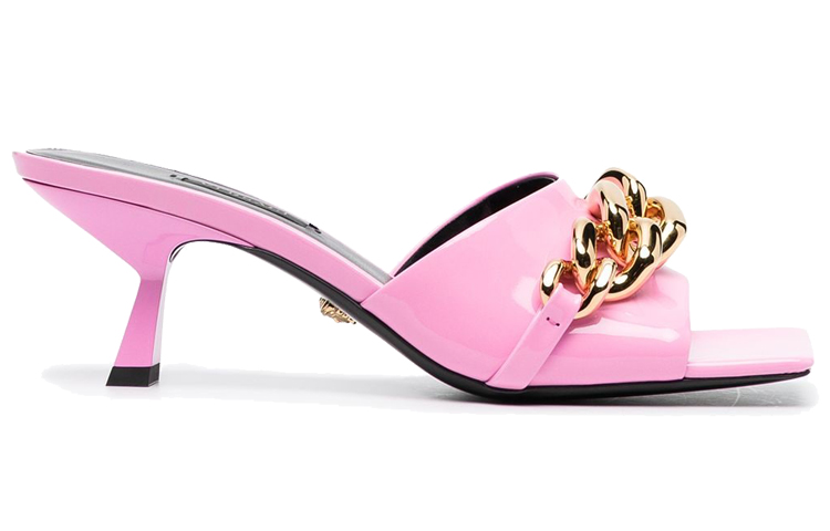 (W) Versace Medusa Chain High Heel Sandals 'Pink Fashion' 圖 2