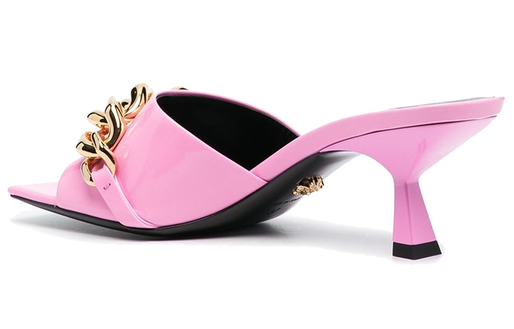 (W) Versace Medusa Chain High Heel Sandals 'Pink Fashion' 圖 4
