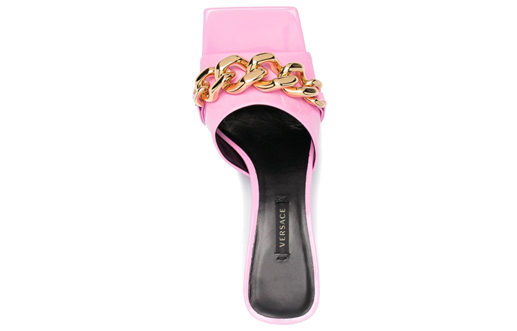 (W) Versace Medusa Chain High Heel Sandals 'Pink Fashion' 圖 5
