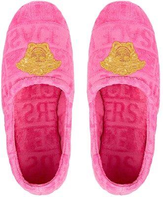 (Women) Versace Medusa Embroidered Flats 'Pink' ZSL000001-ZCOSP052_Z4582 Buy (Women) Versace Medusa Embroidered Flats 'Pink' ZSL000001-ZCOSP052_Z4582