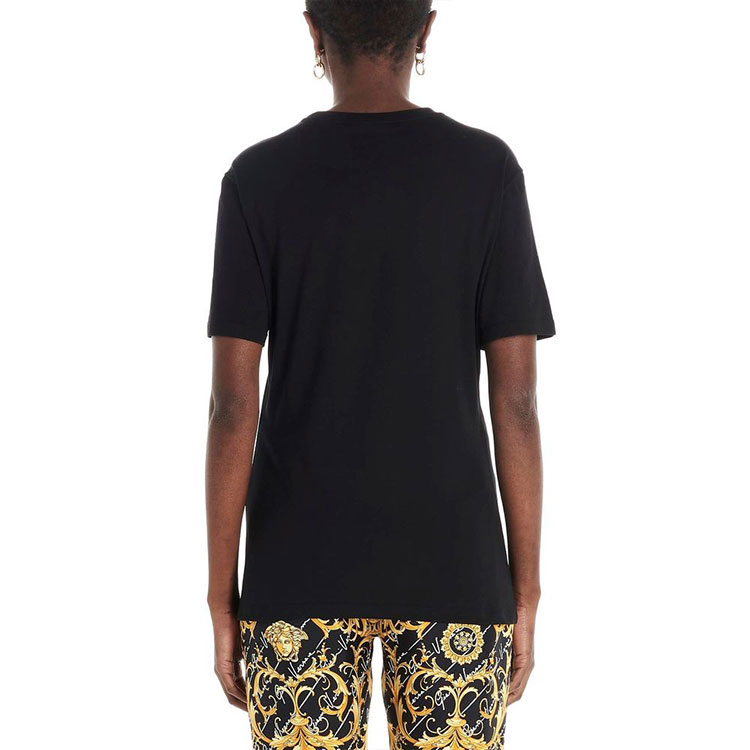 Details for (W) ヴェルサーチ メデューサ グラフィック コットン Tシャツ レディース ブラック A85756-A228806-A1008