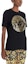 Sizing (W) ヴェルサーチ メデューサ グラフィック コットン Tシャツ レディース ブラック A85756-A228806-A1008