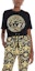 Cheap (W) ヴェルサーチ メデューサ グラフィック コットン Tシャツ レディース ブラック A85756-A228806-A1008