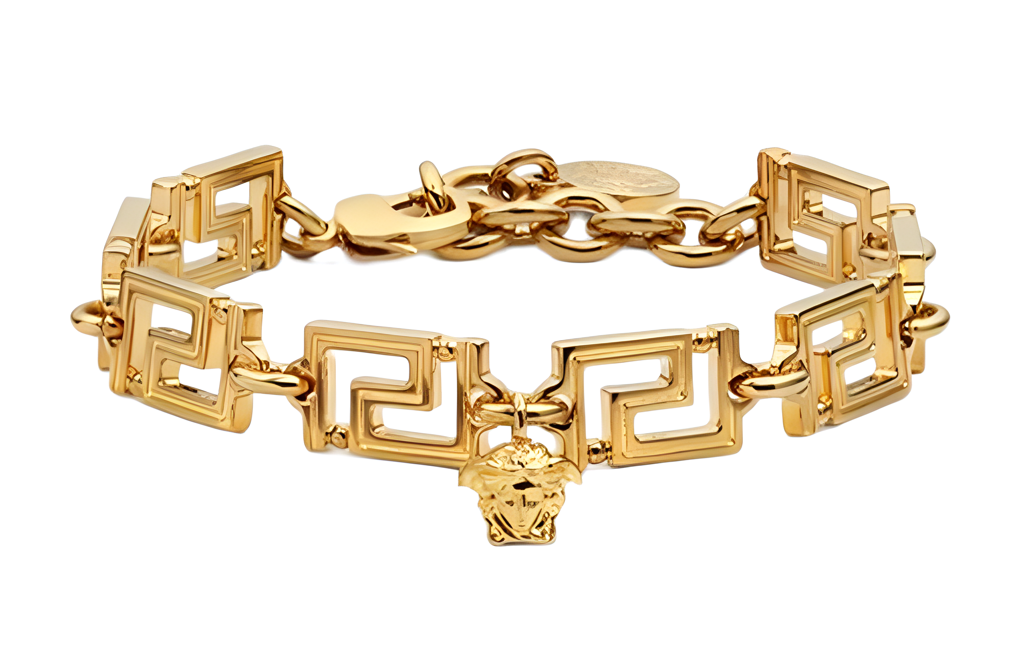 (Women) VERSACE Medusa Greca Charm Bracelet for Women DG07719-DJMT_3J000