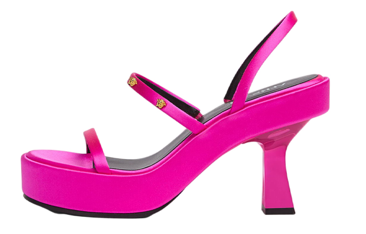 (Women) Versace Medusa High Heel Mule 'Hot Pink' 1004487-1A00619_1PE7V
