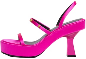 (Women) Versace Medusa High Heel Mule 'Hot Pink' 1004487-1A00619_1PE7V (Women) Versace Medusa High Heel Mule 'Hot Pink' 1004487-1A00619_1PE7V
