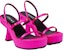 (W) Versace Medusa Tumit Tinggi Mule 'Hot Pink' 1004487-1A00619_1PE7V